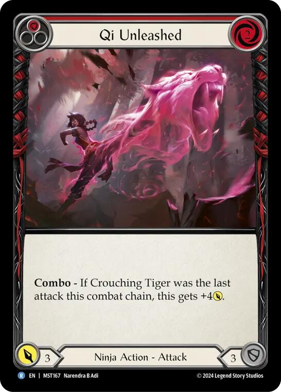 Qi Unleashed (Red) [MST167] (Part the Mistveil) | Total Play