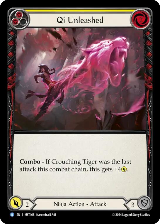 Qi Unleashed (Yellow) [MST168] (Part the Mistveil) | Total Play