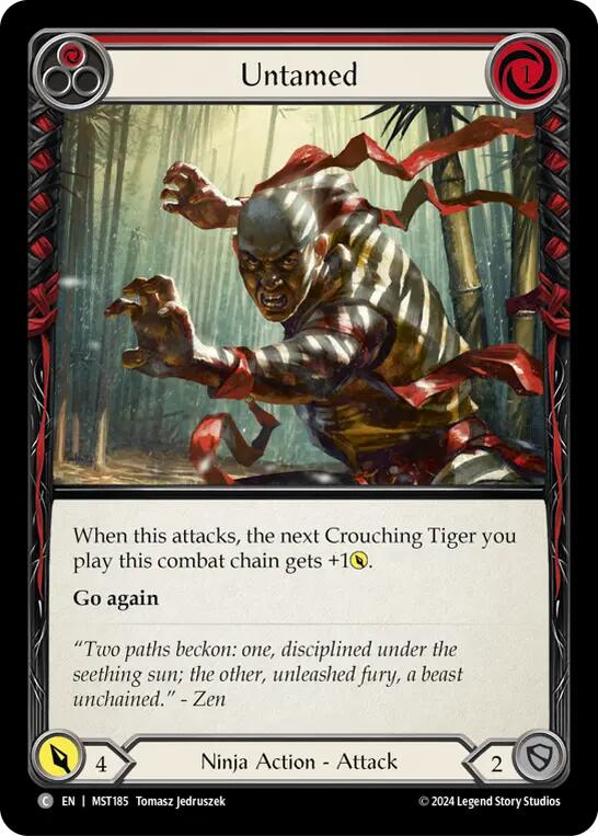 Untamed (Red) [MST185] (Part the Mistveil) | Total Play