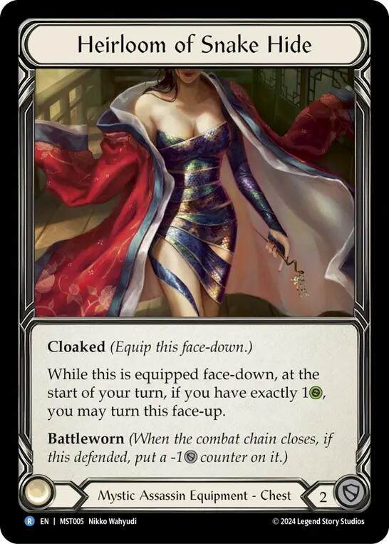 Heirloom of Snake Hide [MST005] (Part the Mistveil) | Total Play