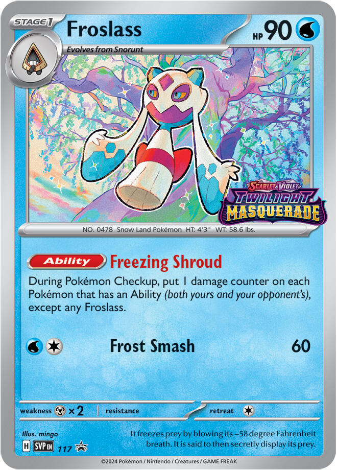 Froslass (117) [Scarlet & Violet: Black Star Promos] | Total Play