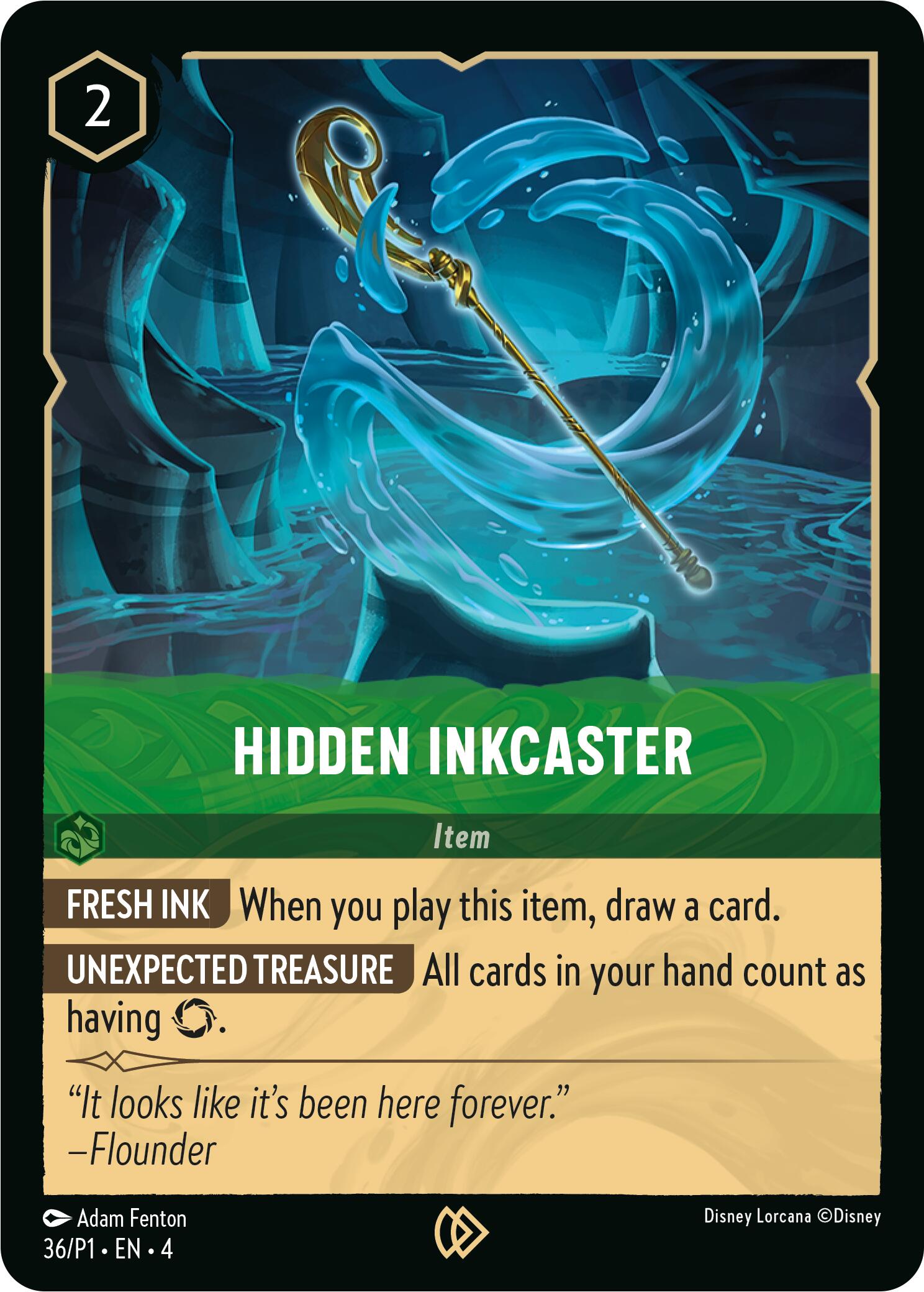 Hidden Inkcaster (36) [Promo Cards] | Total Play