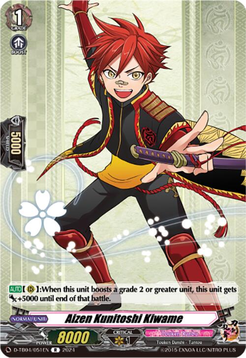 Aizen Kunitoshi Kiwame (D-TB04/051EN) [Touken Ranbu ONLINE 2023] | Total Play