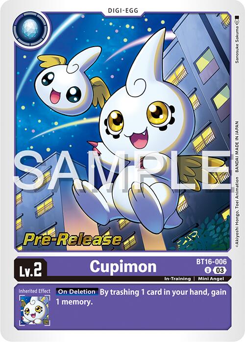 Cupimon [BT16-006] [Beginning Observer Pre-Release Promos] | Total Play