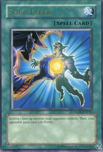 Soul Taker (Green) [DL09-EN016] Rare | Total Play