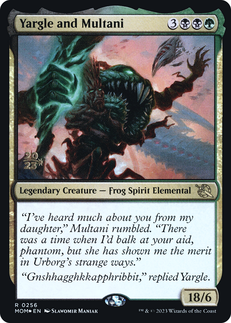 Yargle and Multani [March of the Machine Prerelease Promos] | Total Play