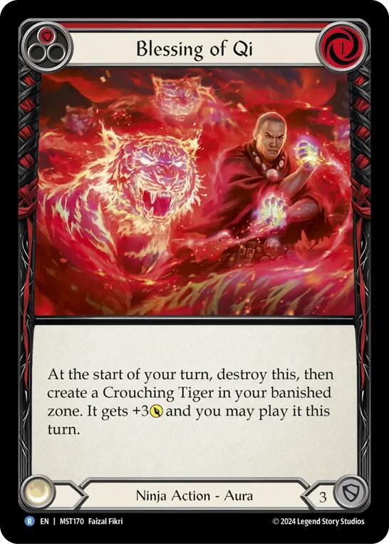 Blessing of Qi (Red) [MST170] (Part the Mistveil) | Total Play