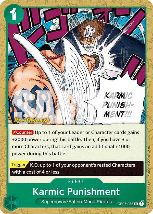 Karmic Punishment [500 Years in the Future Pre-Release Cards] | Total Play
