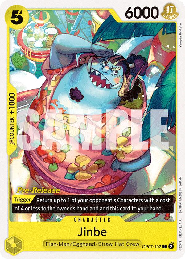 Jinbe [500 Years in the Future Pre-Release Cards] | Total Play