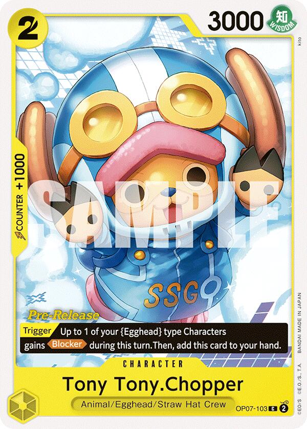Tony Tony.Chopper [500 Years in the Future Pre-Release Cards] | Total Play