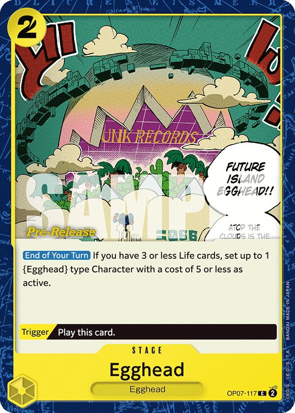 Egghead [500 Years in the Future Pre-Release Cards] | Total Play
