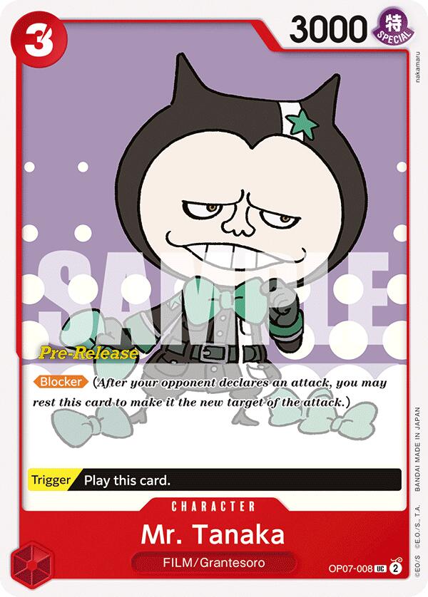 Mr. Tanaka [500 Years in the Future Pre-Release Cards] | Total Play