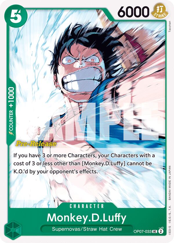 Monkey.D.Luffy [500 Years in the Future Pre-Release Cards] | Total Play