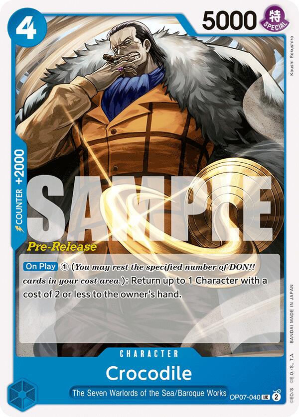 Crocodile [500 Years in the Future Pre-Release Cards] | Total Play