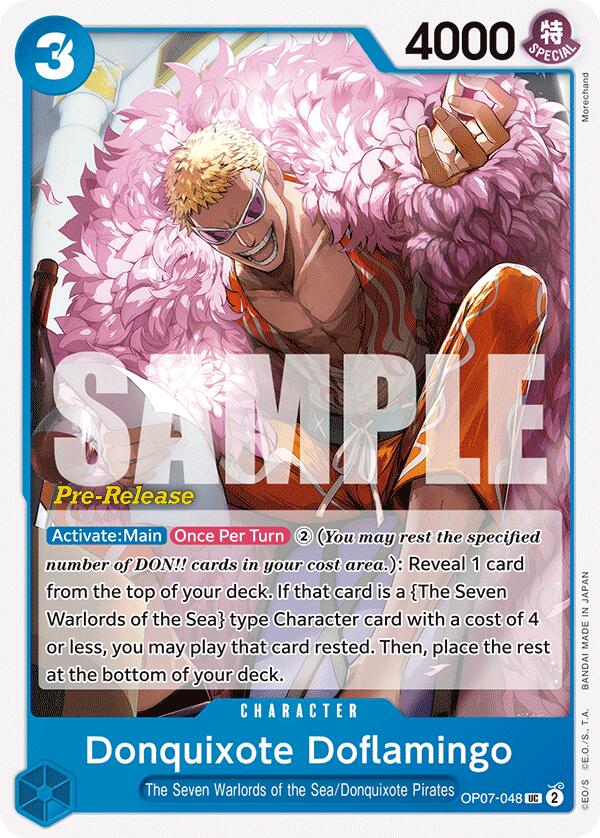 Donquixote Doflamingo [500 Years in the Future Pre-Release Cards] | Total Play