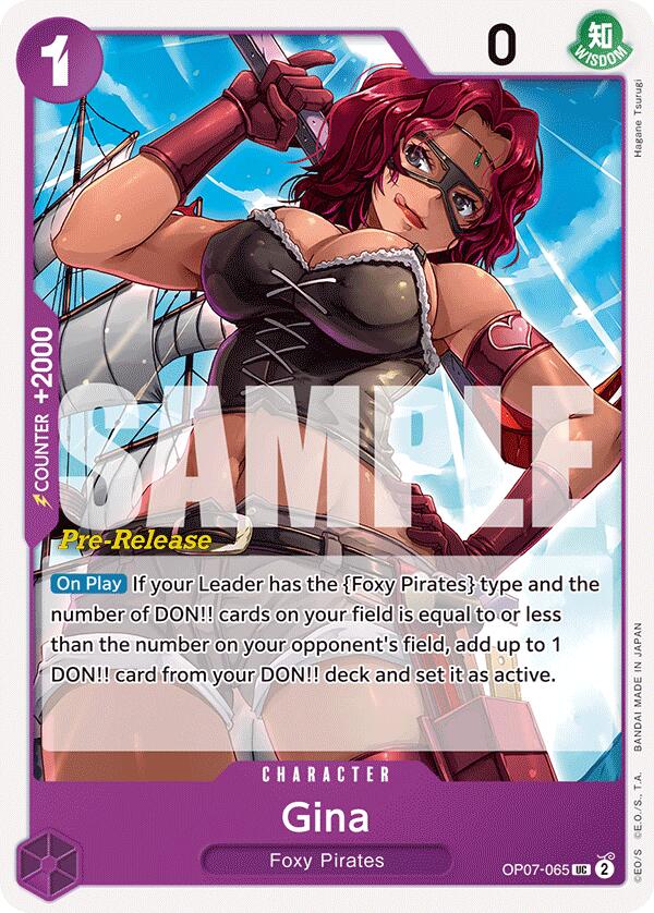 Gina [500 Years in the Future Pre-Release Cards] | Total Play
