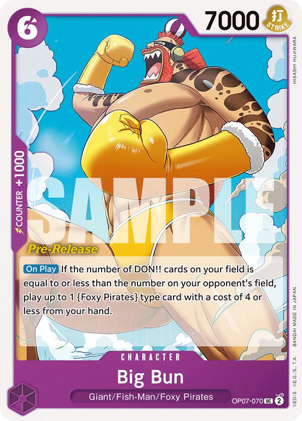 Big Bun [500 Years in the Future Pre-Release Cards] | Total Play