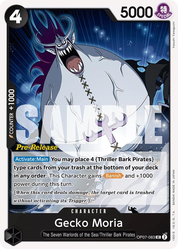 Gecko Moria [500 Years in the Future Pre-Release Cards] | Total Play