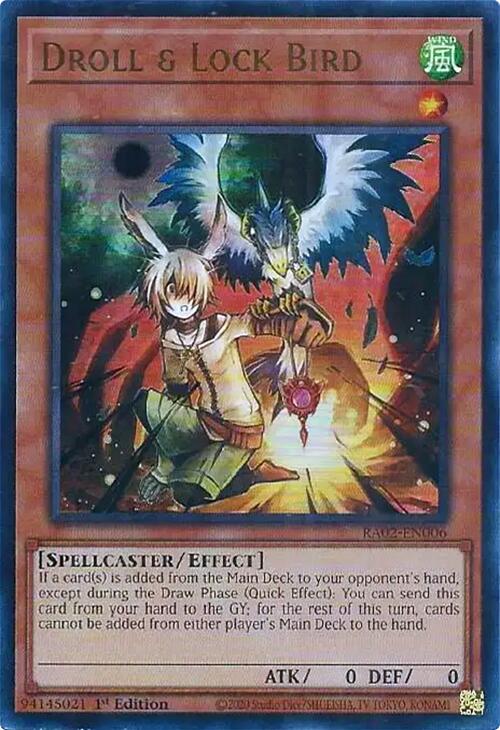 Droll & Lock Bird (UR) [RA02-EN006] Ultra Rare | Total Play