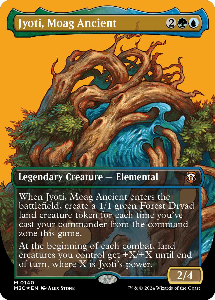 Jyoti, Moag Ancient (Borderless) (Ripple Foil) [Modern Horizons 3 Commander] | Total Play