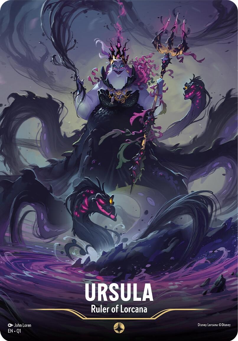 Ursula - Ruler of Lorcana (Oversized) [Illumineer's Quest: Deep Trouble] | Total Play