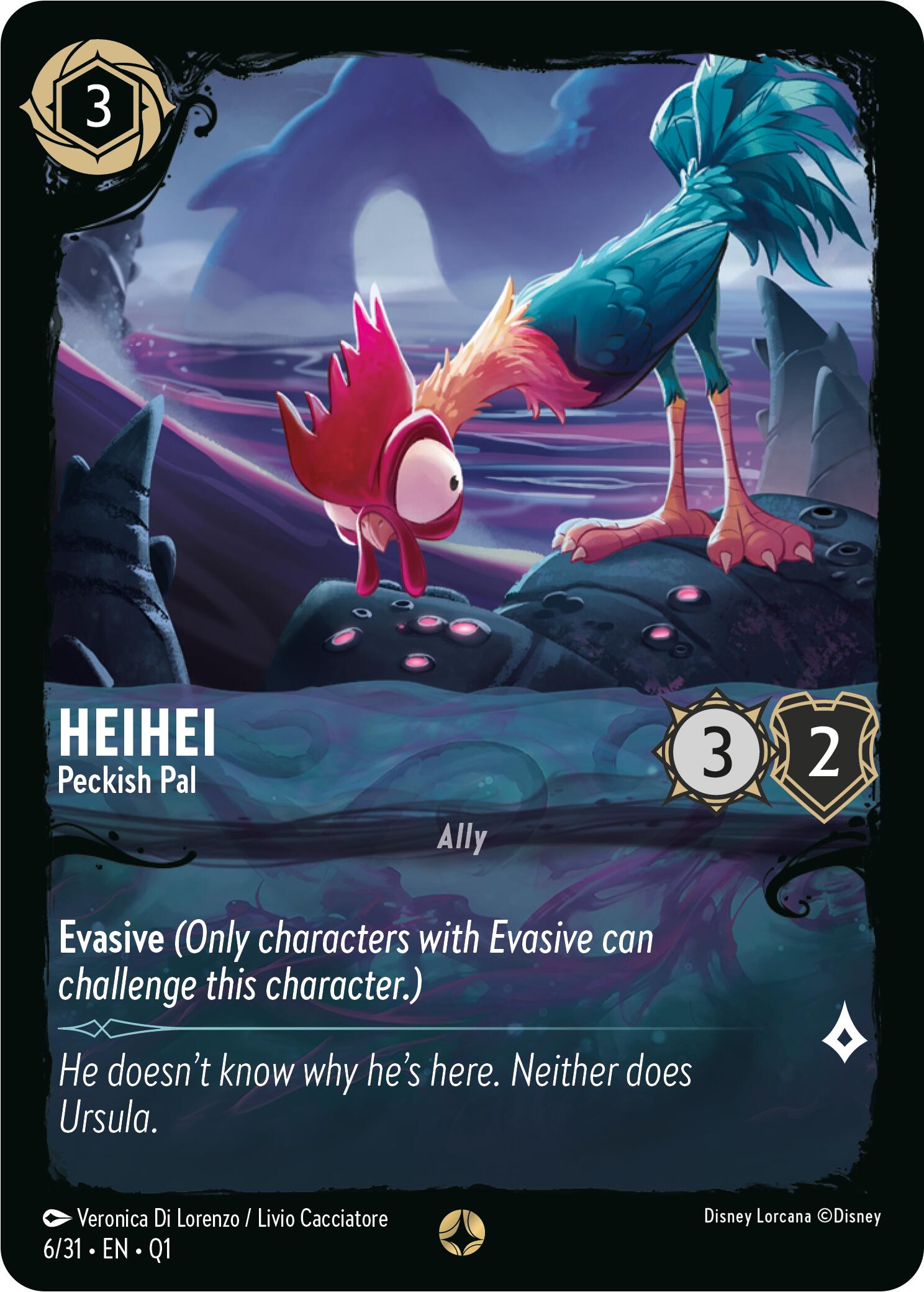 HeiHei - Peckish Pal (6/31) [Illumineer's Quest: Deep Trouble] | Total Play