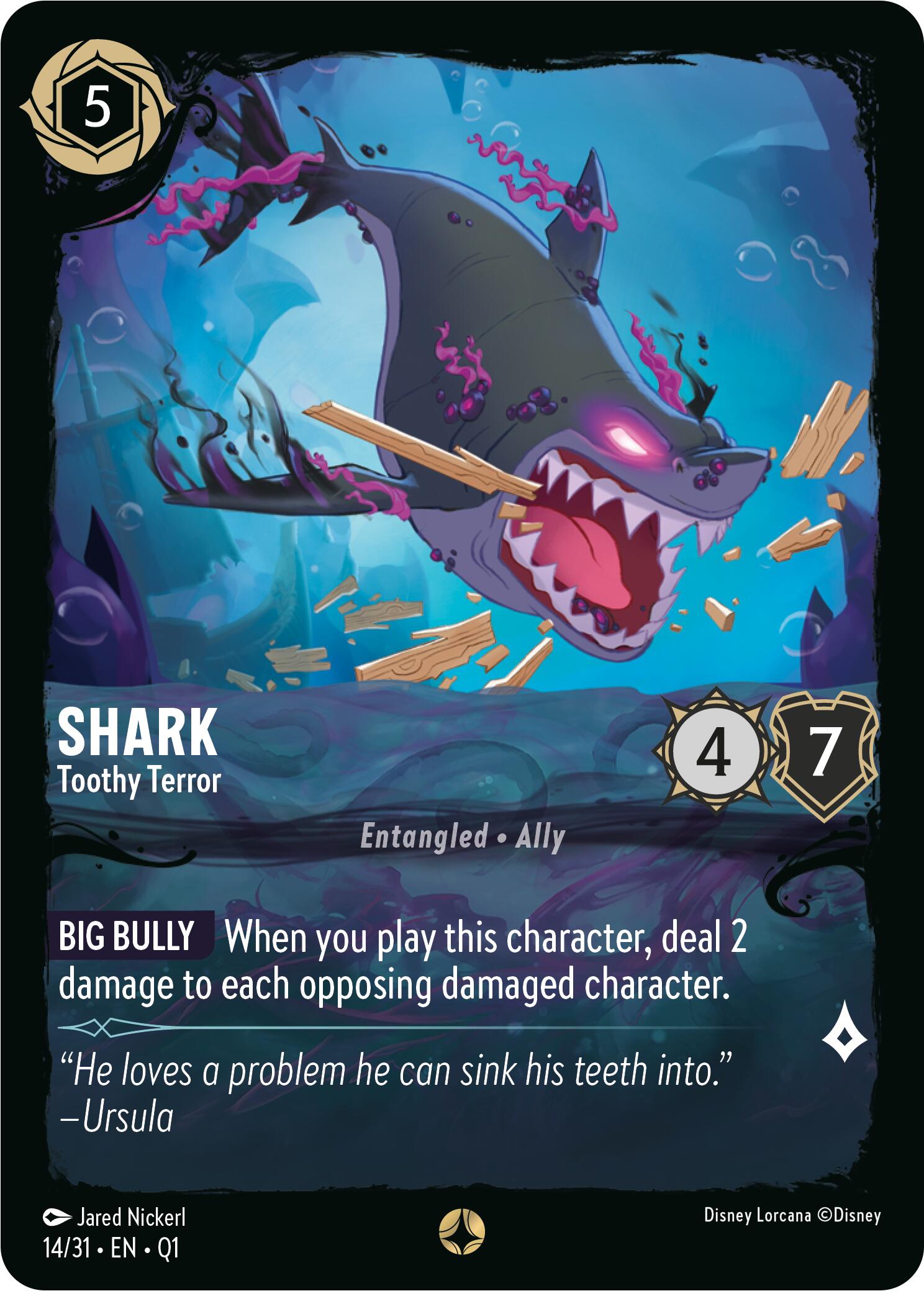 Shark - Toothy Terror (14/31) [Illumineer's Quest: Deep Trouble] | Total Play