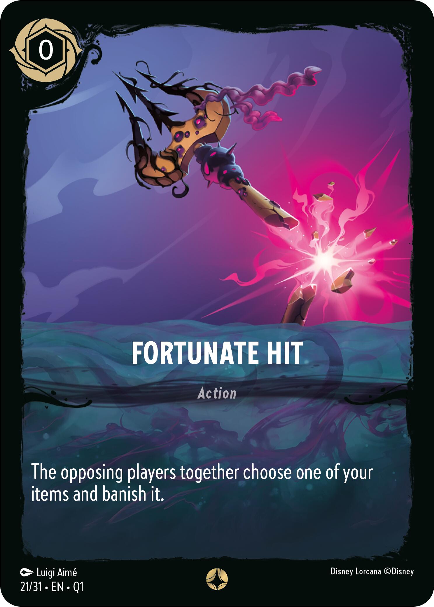 Fortunate Hit (21/31) [Illumineer's Quest: Deep Trouble] | Total Play