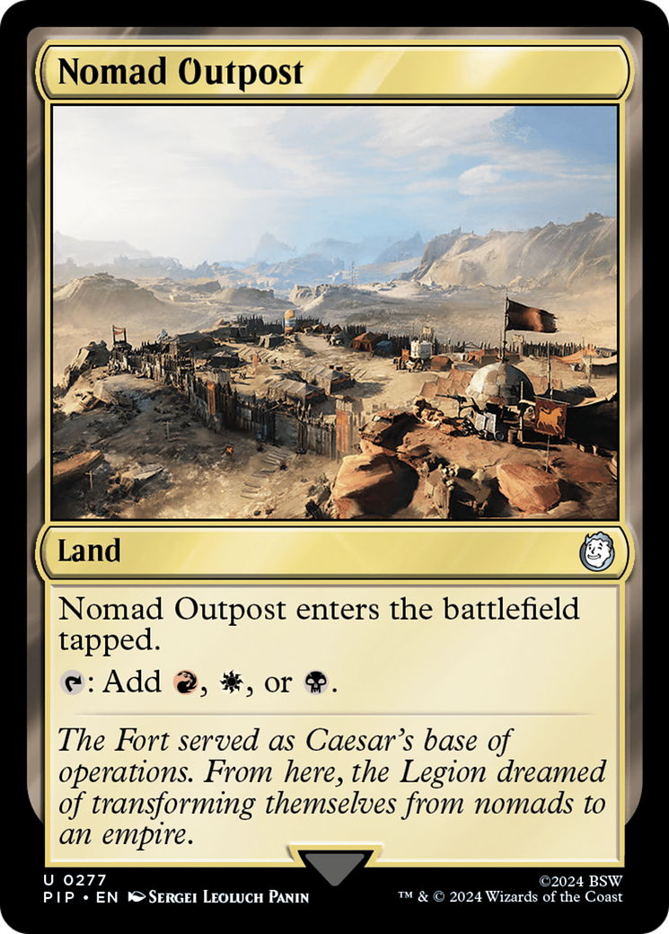 Nomad Outpost [Fallout] | Total Play
