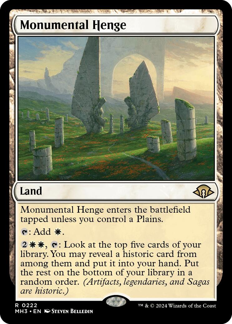 Monumental Henge [Modern Horizons 3] | Total Play