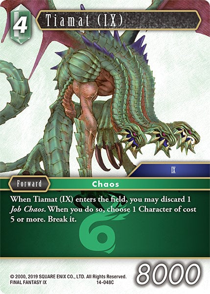 Tiamat (IX) [Opus XIV: Crystal Abyss] | Total Play