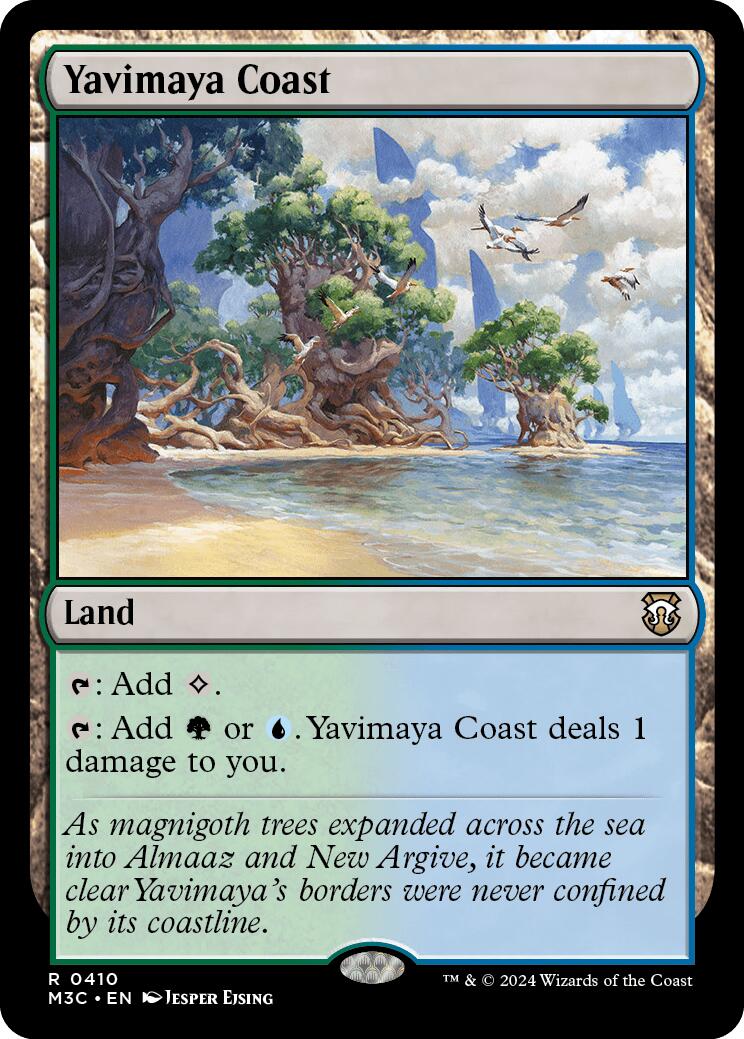 Yavimaya Coast [Modern Horizons 3 Commander] | Total Play