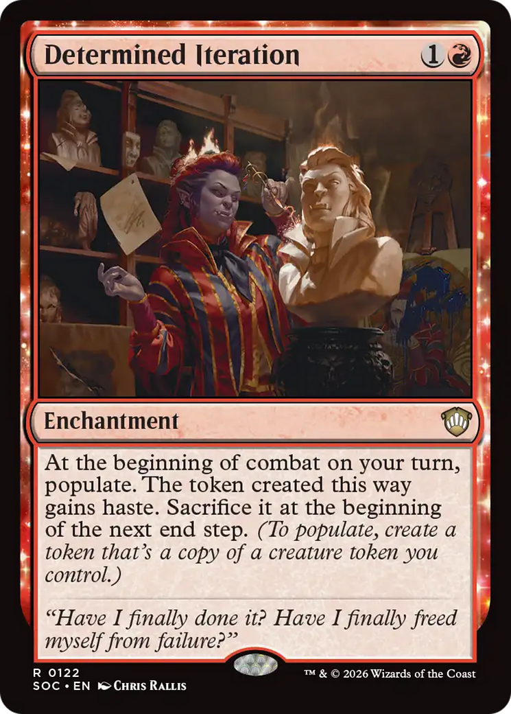 Determined Iteration [Secrets of Strixhaven Commander] | Total Play