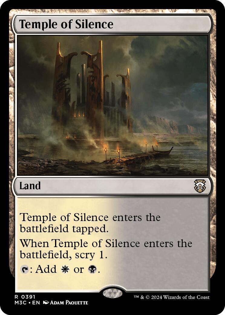 Temple of Silence [Modern Horizons 3 Commander] | Total Play