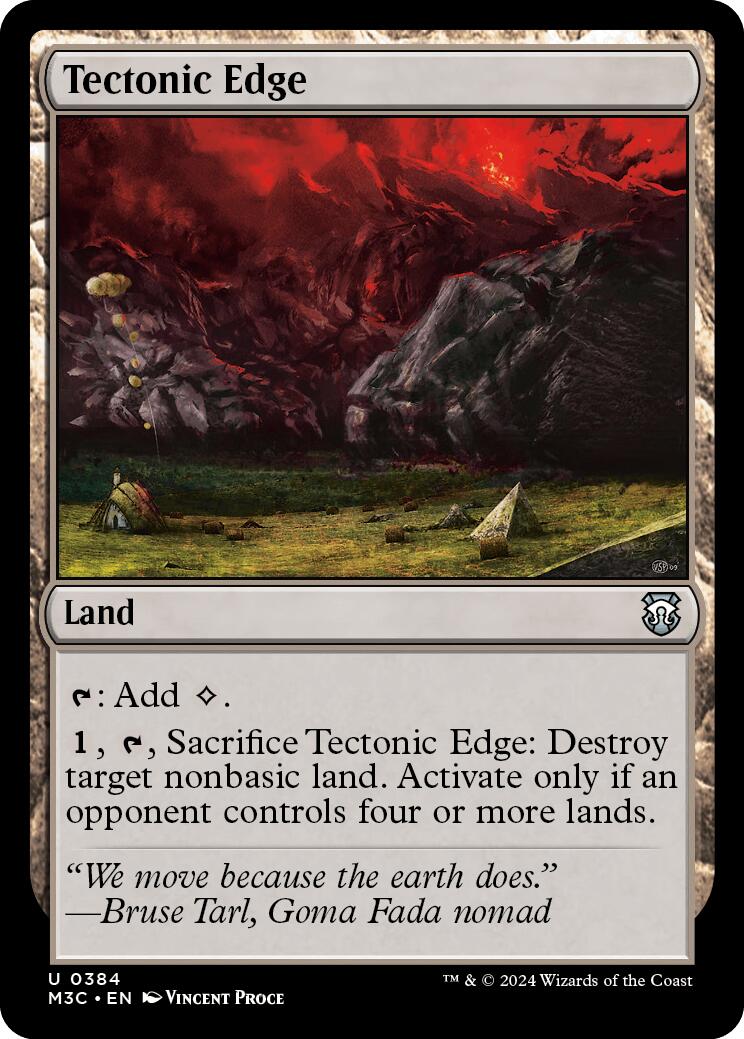 Tectonic Edge [Modern Horizons 3 Commander] | Total Play