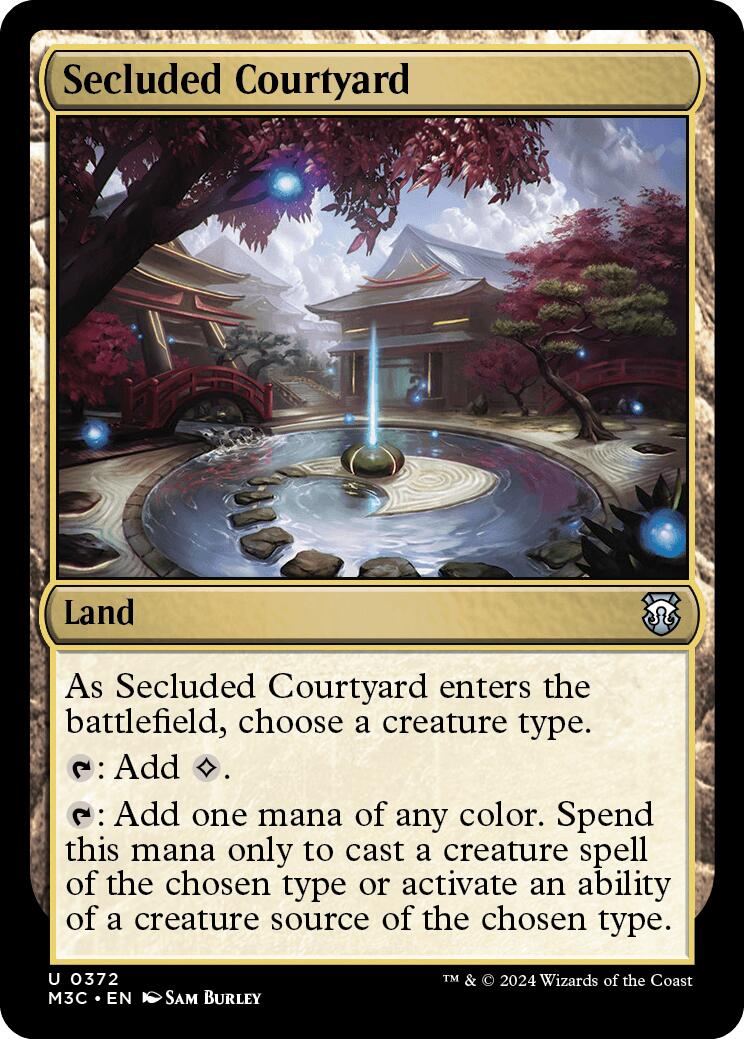 Secluded Courtyard [Modern Horizons 3 Commander] | Total Play