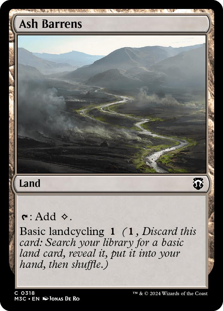 Ash Barrens [Modern Horizons 3 Commander] | Total Play