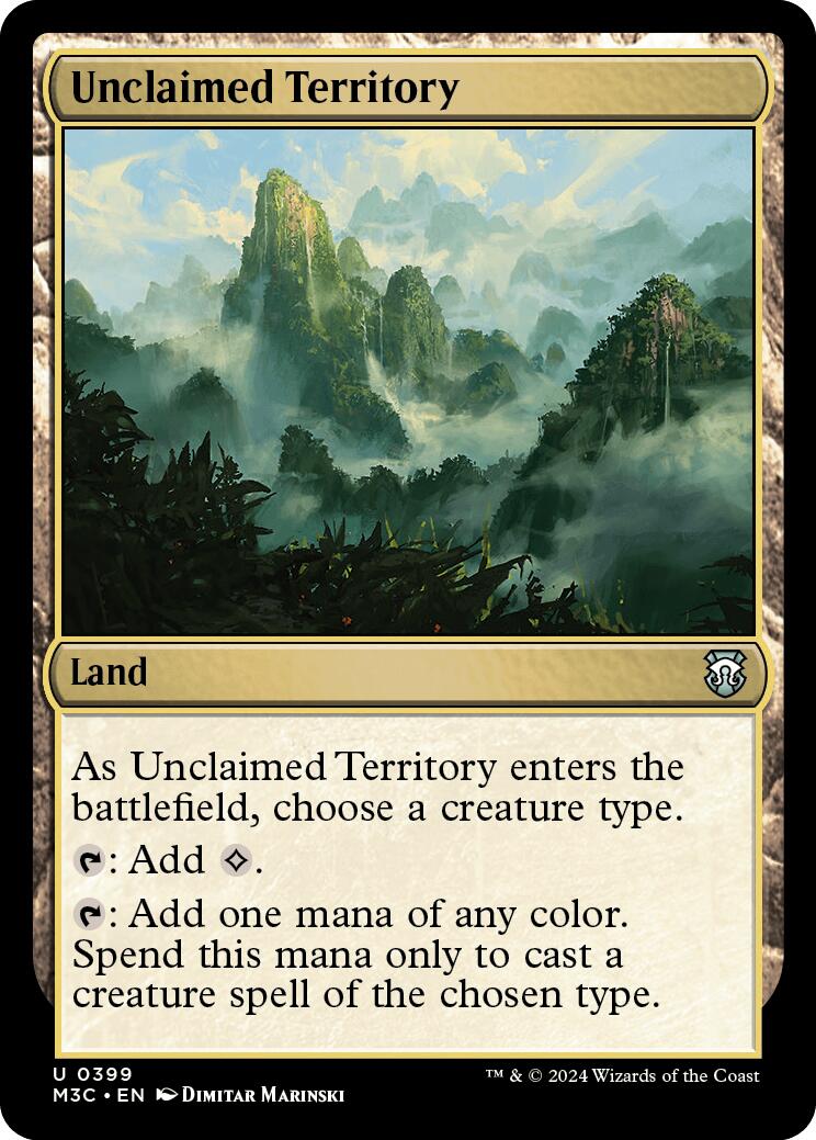 Unclaimed Territory [Modern Horizons 3 Commander] | Total Play