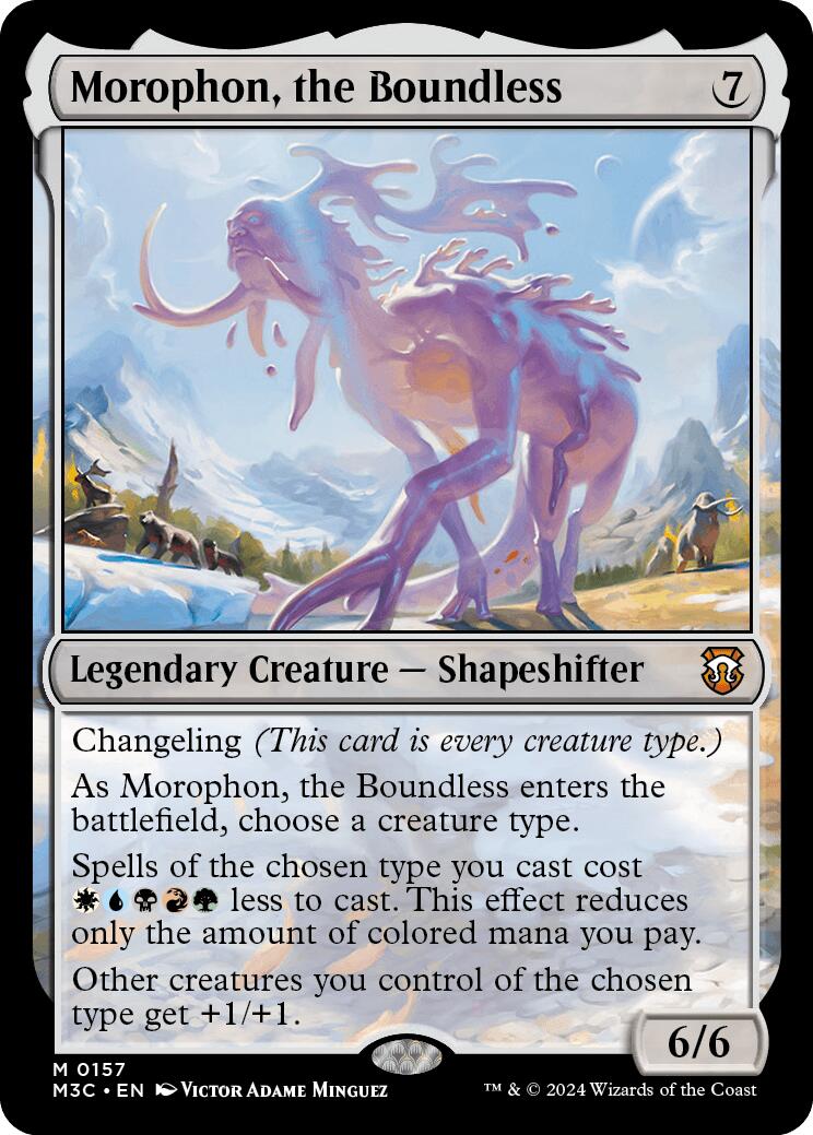 Morophon, the Boundless [Modern Horizons 3 Commander] | Total Play