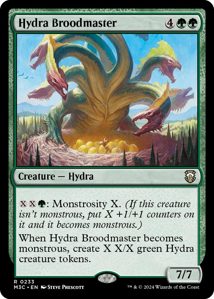 Hydra Broodmaster [Modern Horizons 3 Commander] | Total Play