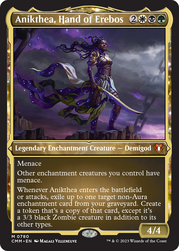 Anikthea, Hand of Erebos (Display Commander) (Foil Etched) [Commander Masters] | Total Play