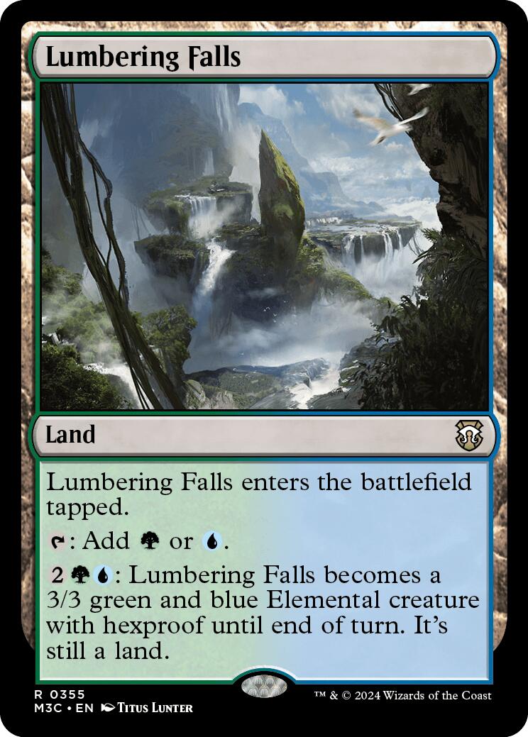 Lumbering Falls [Modern Horizons 3 Commander] | Total Play