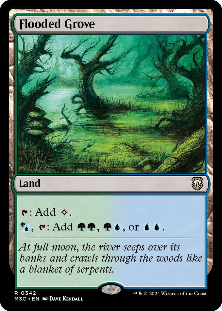 Flooded Grove [Modern Horizons 3 Commander] | Total Play