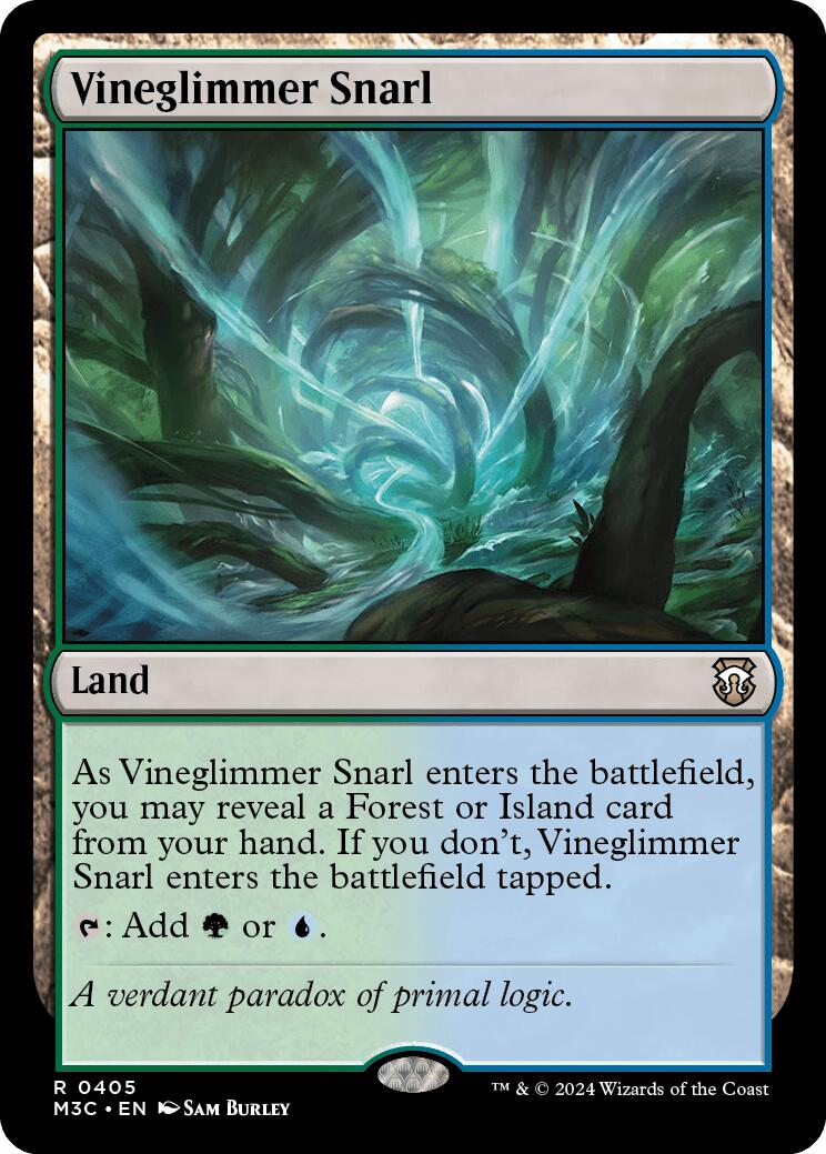 Vineglimmer Snarl [Modern Horizons 3 Commander] | Total Play