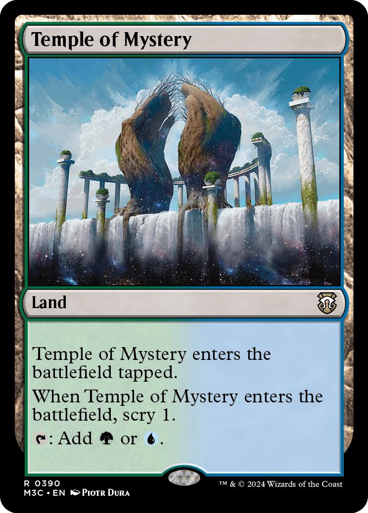 Temple of Mystery [Modern Horizons 3 Commander] | Total Play