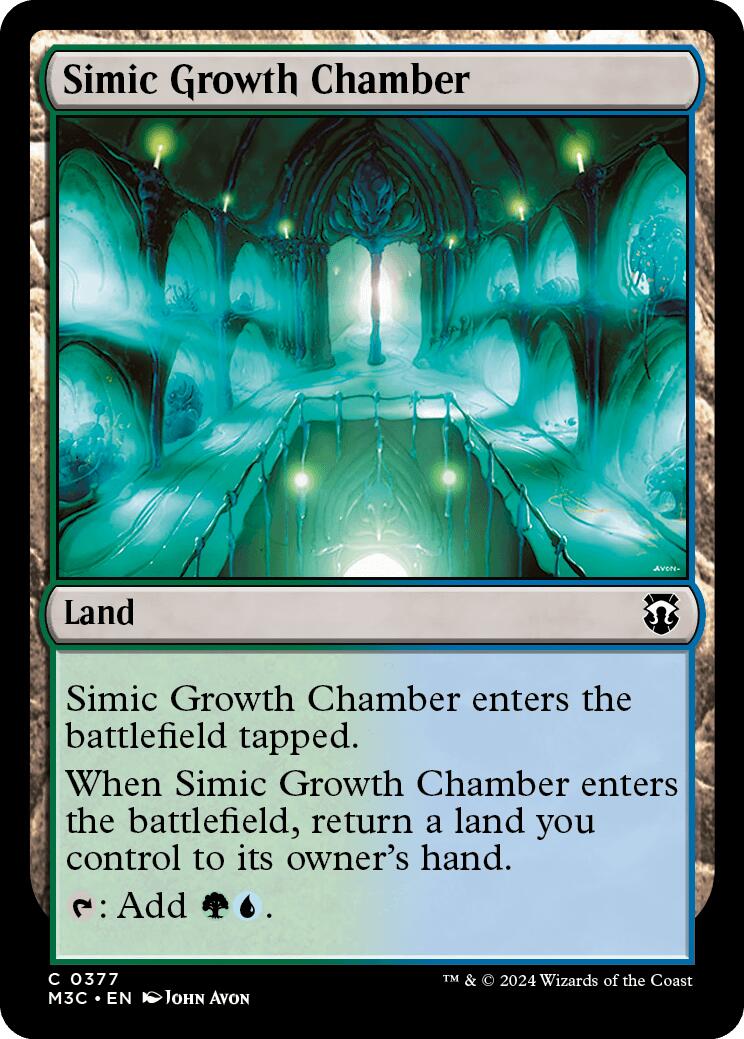 Simic Growth Chamber [Modern Horizons 3 Commander] | Total Play