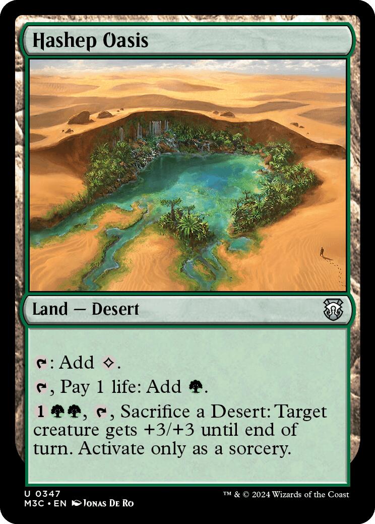 Hashep Oasis [Modern Horizons 3 Commander] | Total Play