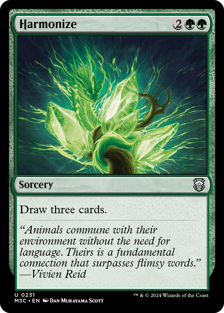 Harmonize [Modern Horizons 3 Commander] | Total Play