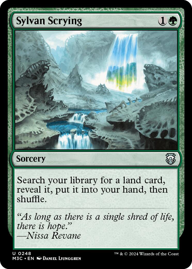 Sylvan Scrying [Modern Horizons 3 Commander] | Total Play