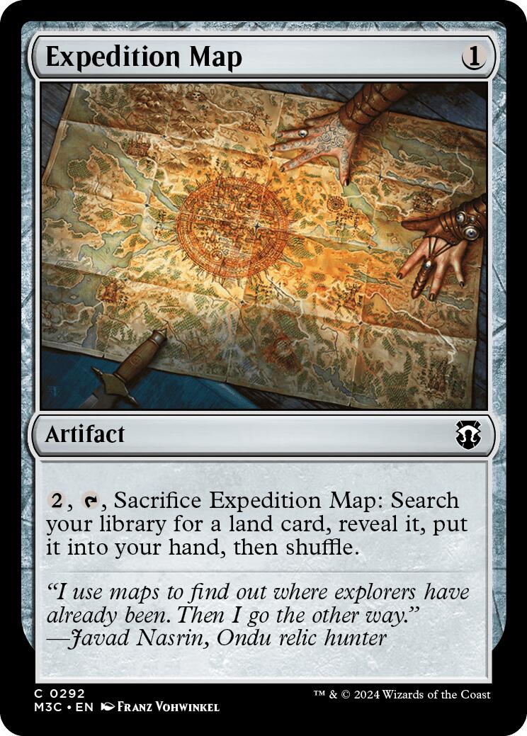 Expedition Map [Modern Horizons 3 Commander] | Total Play